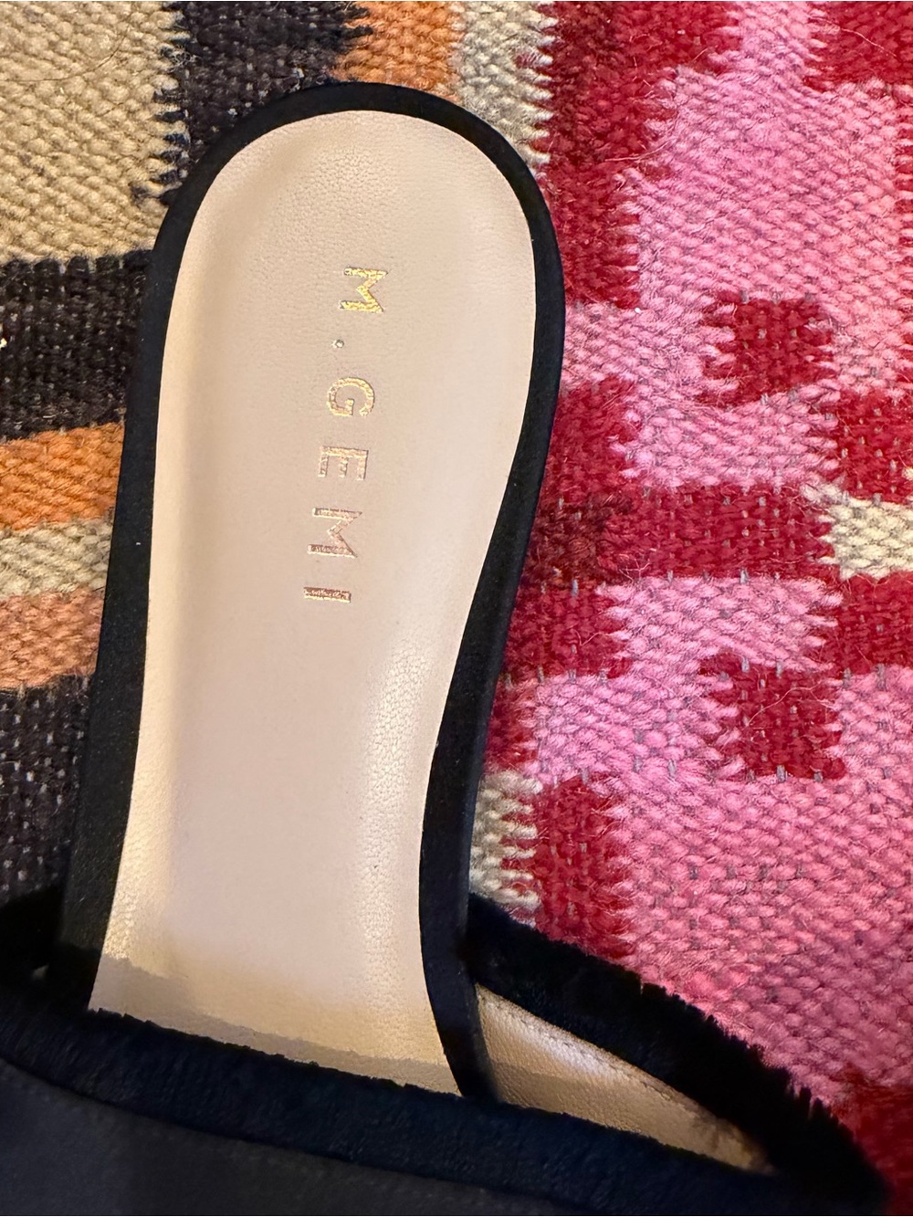 M. Gemi Tendina satin slides size 39.5 in perfect condition - Picture 3 of 6
